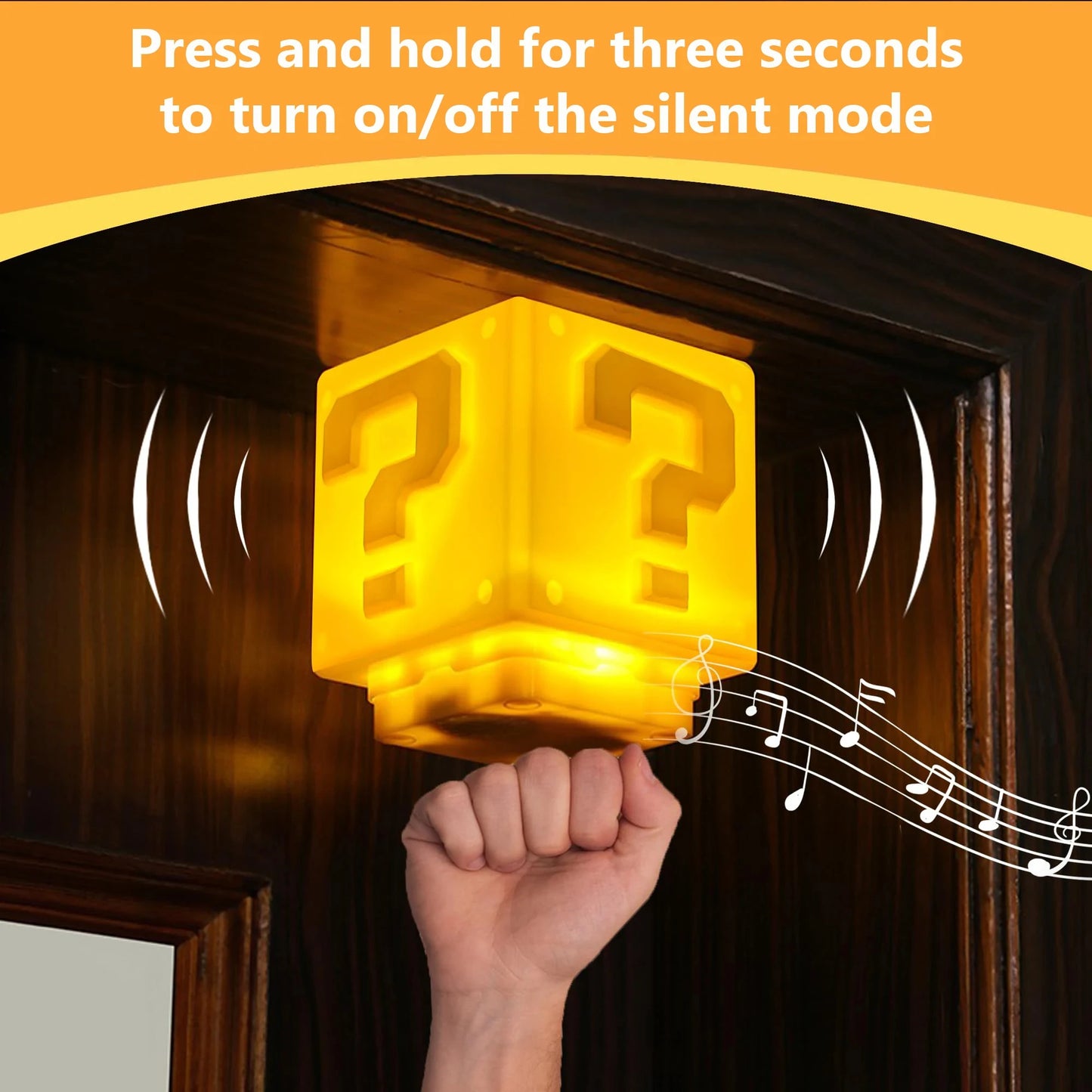 LED Question Mark Night Light