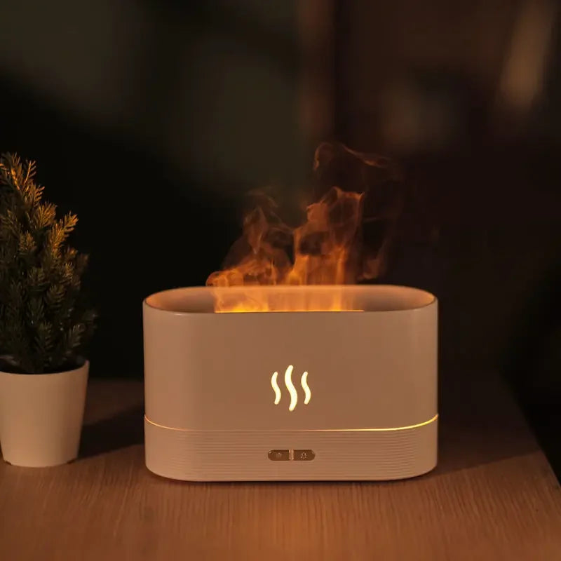 LED Flame Ultrasonic Humidifier