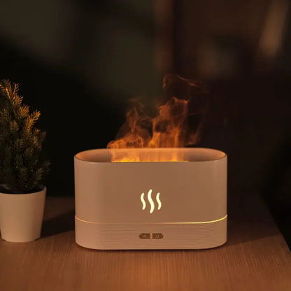 LED Flame Ultrasonic Humidifier