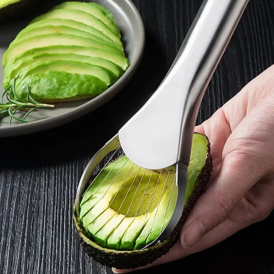 Avocado Slicer Stainless Steel Fruit Cutter