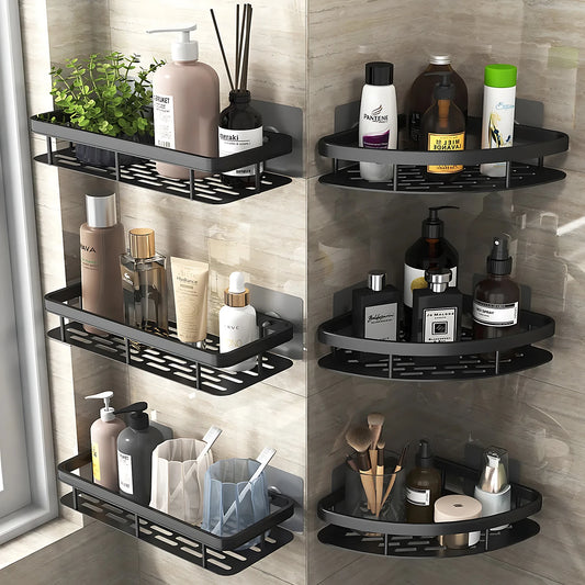 Wall-Mounted Bathroom Shelf