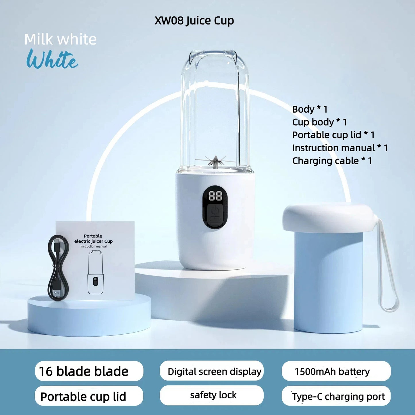 Portable USB Juicer Blender