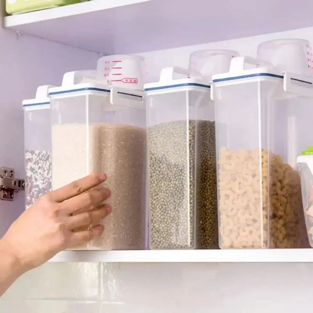 Rice and Grains Storage Canister