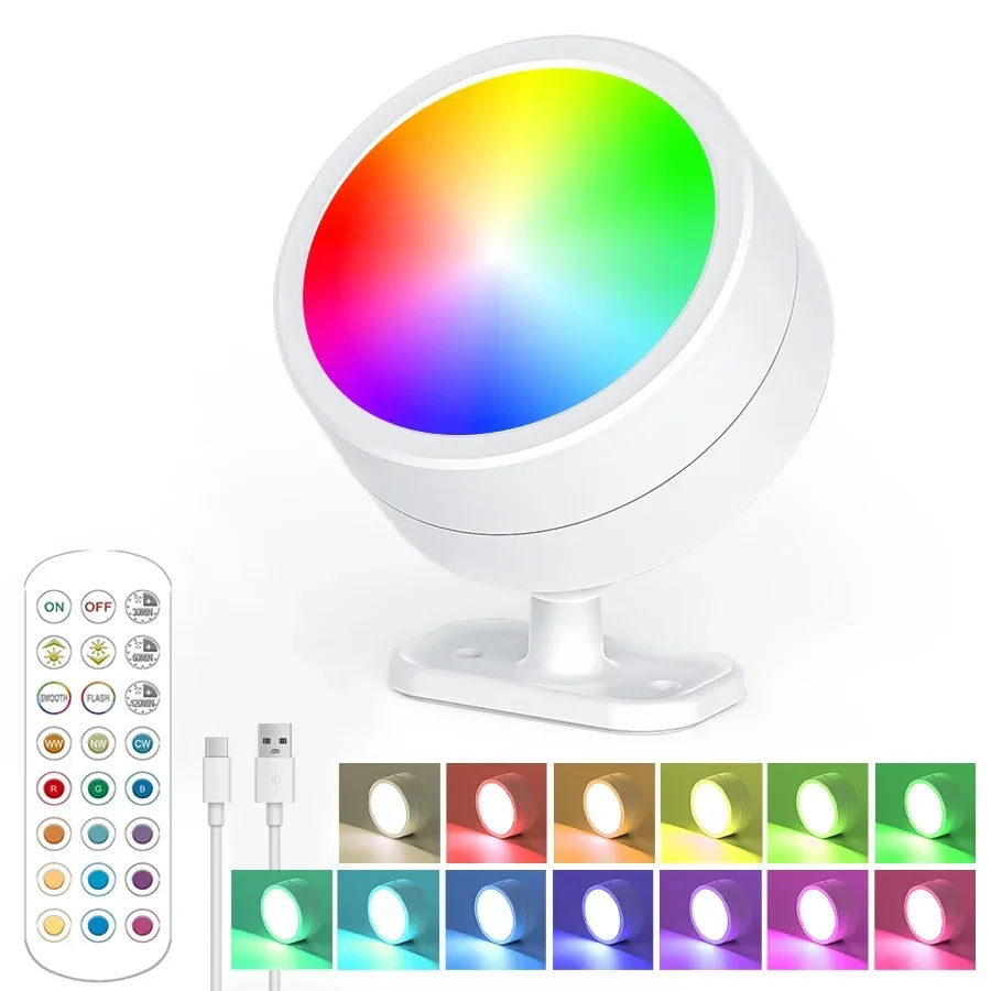 360° Rotatable LED Wall Lamp