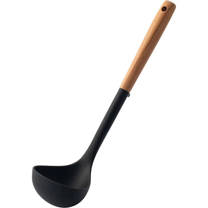 Silicone Cooking Spatula Wooden Handle