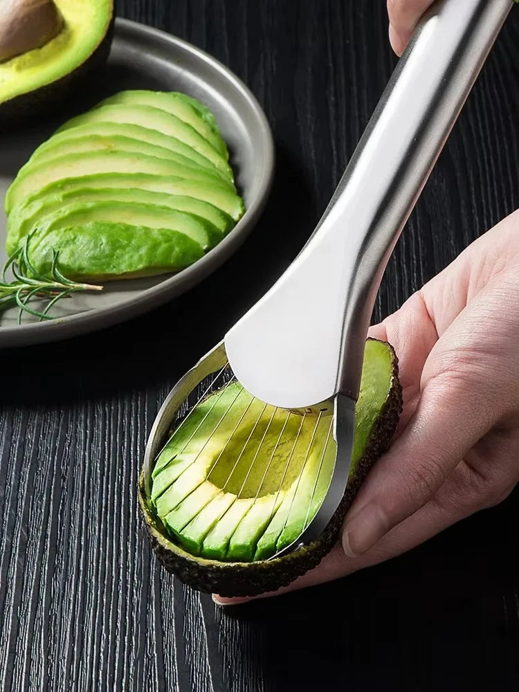 Avocado Slicer Stainless Steel Fruit Cutter