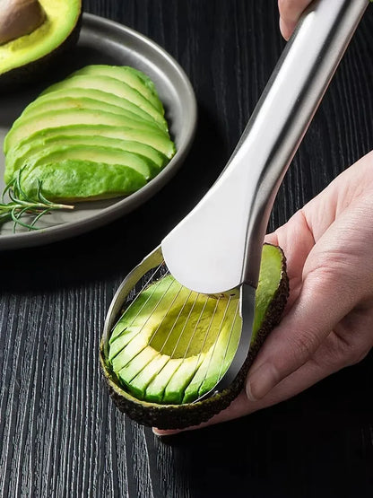 Avocado Slicer Stainless Steel Fruit Cutter