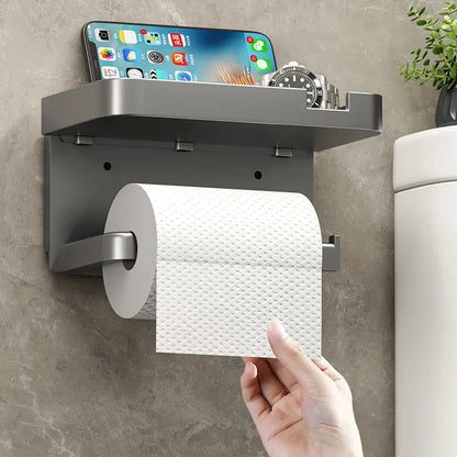 Wall-Mounted Toilet Paper Holder