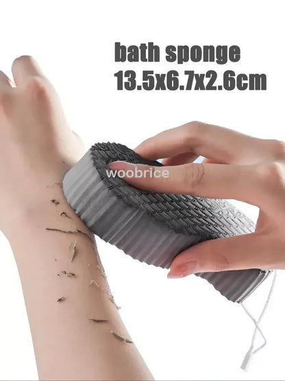 Silicone Shower Mat Foot Scrubber Back Brush