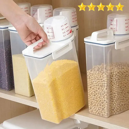 Rice and Grains Storage Canister