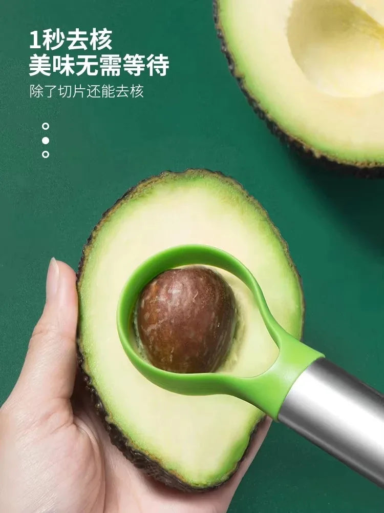 Avocado Slicer Stainless Steel Fruit Cutter