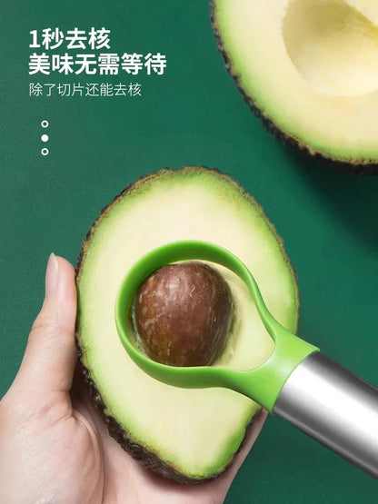 Avocado Slicer Stainless Steel Fruit Cutter
