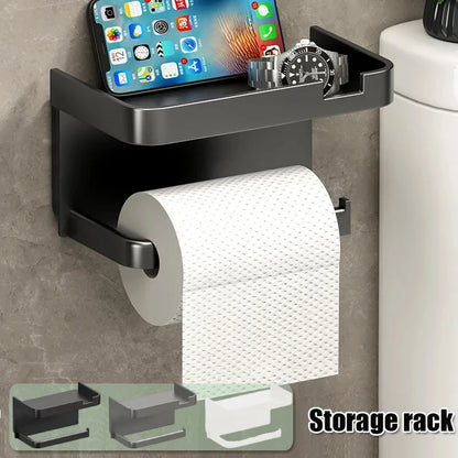 Wall-Mounted Toilet Paper Holder