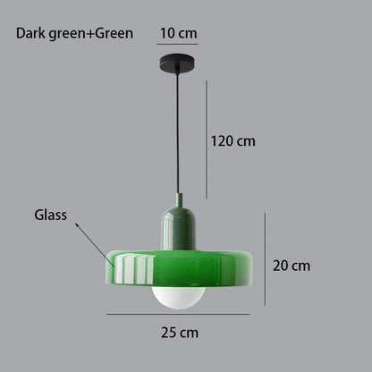 Nordic Glass Bauhaus Chandelier Light