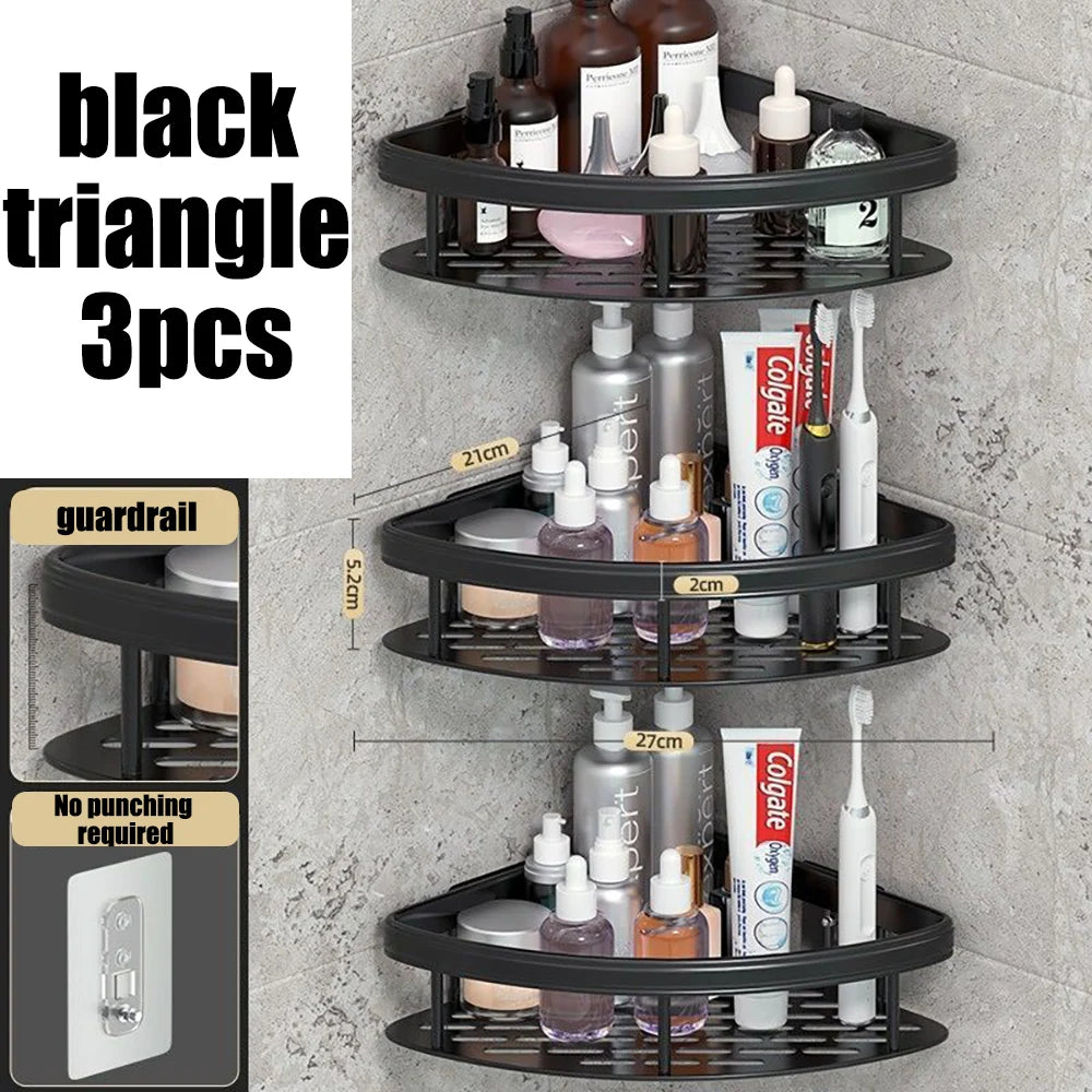 Wall-Mounted Bathroom Shelf
