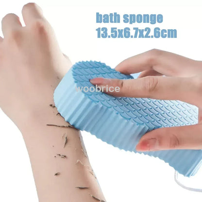 Silicone Shower Mat Foot Scrubber Back Brush