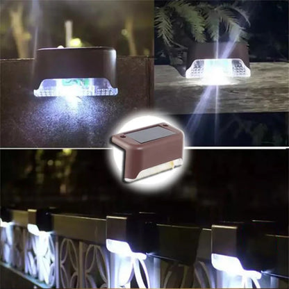 Warm White Solar Step Lights