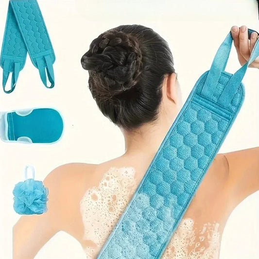 3pcs Exfoliating Bath Towel Set